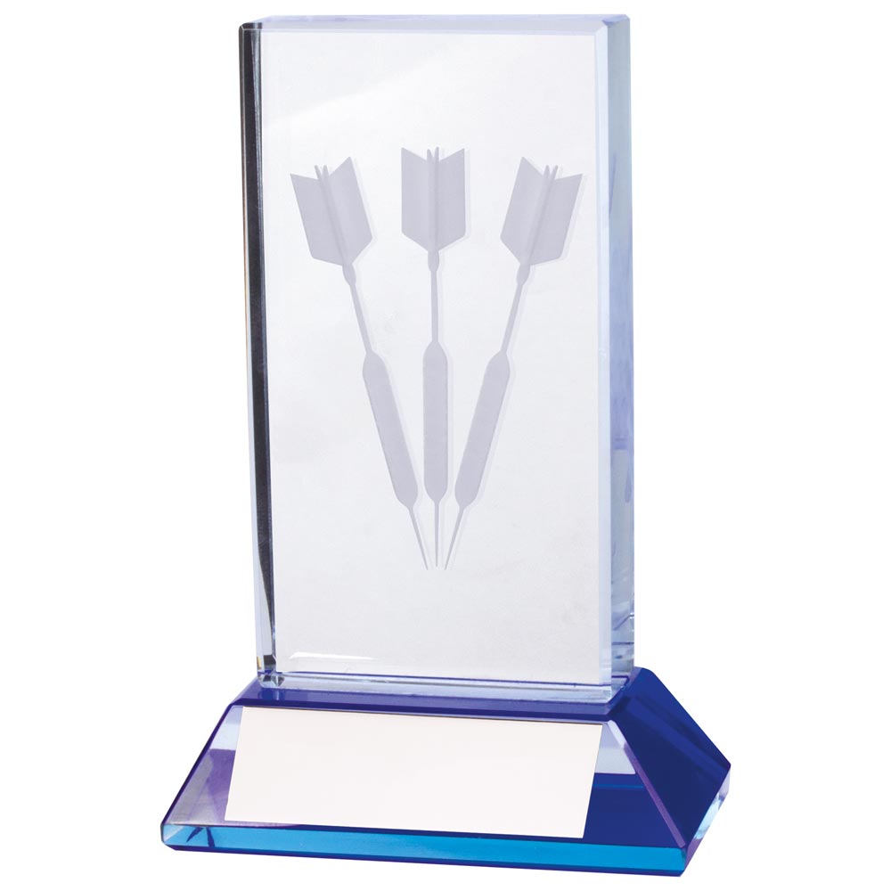 Davenport Darts Crystal Award 110mm  (40mm Thick)