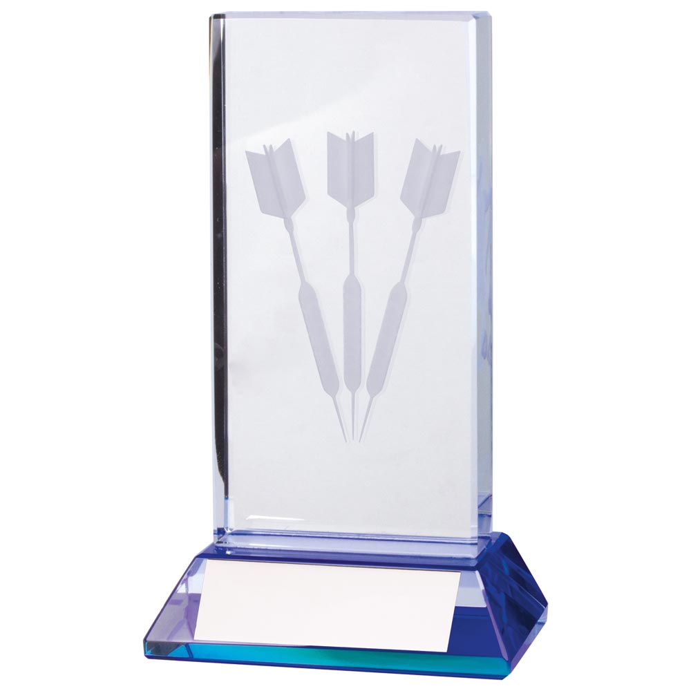 Davenport Darts Crystal Award 120mm  (40mm Thick)