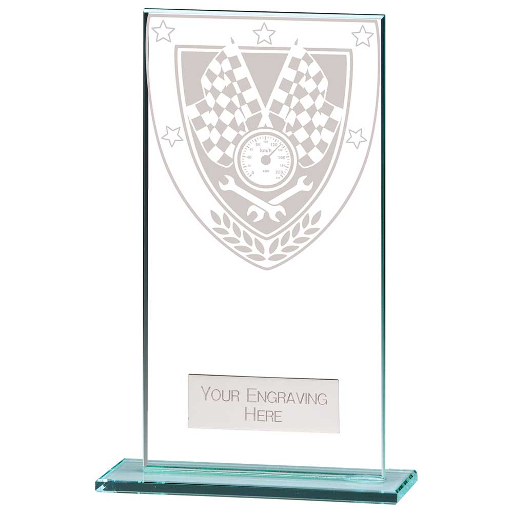 Millennium Motorsport Jade Glass Award 160mm