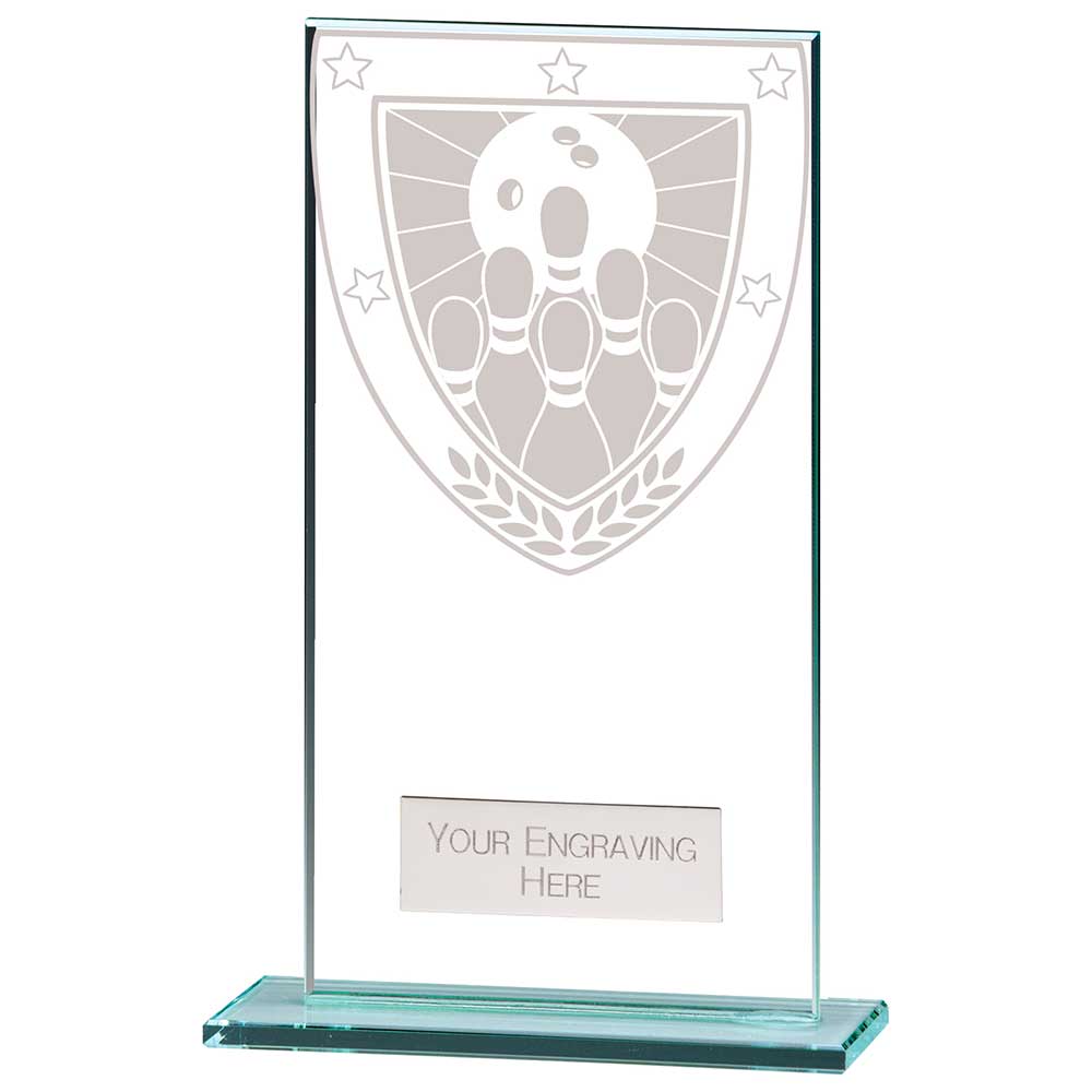 Millennium Ten Pin Bowling Jade Award 160mm
