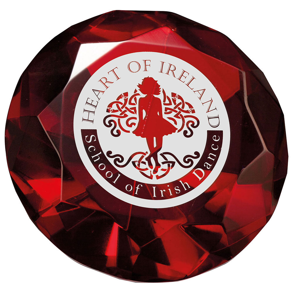 Impulse Diamond's Crystal Red 100mm  (45mm Thick)