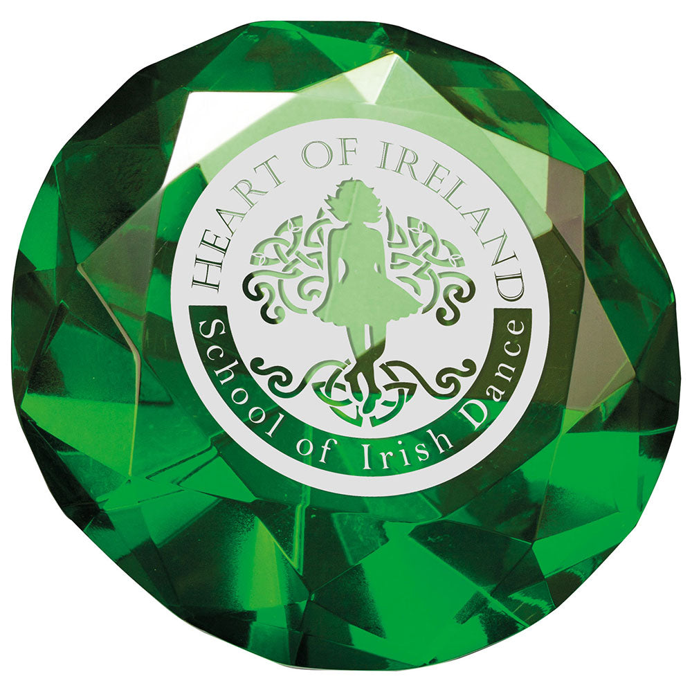 Impulse Diamond's Crystal Green 100mm  (45mm Thick)