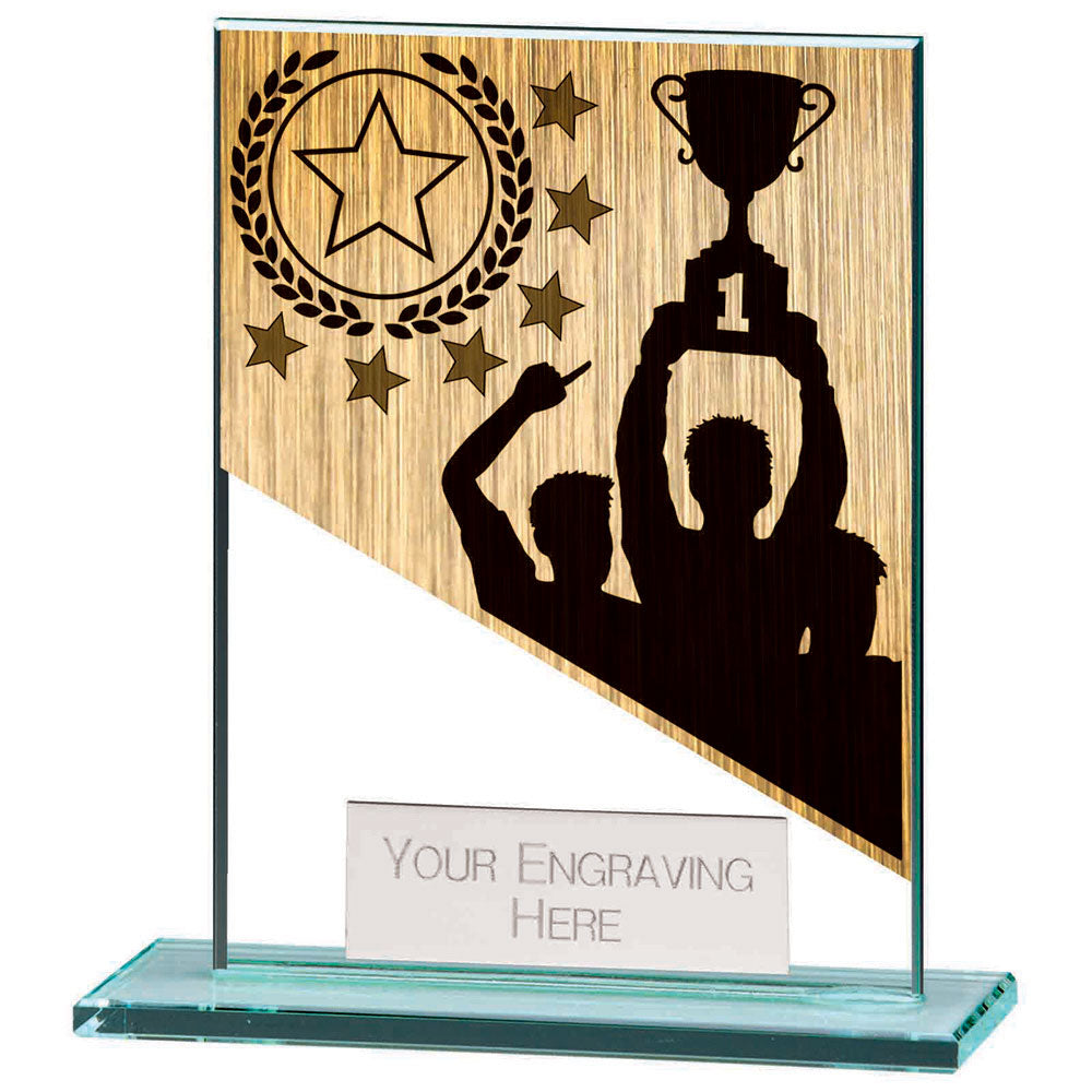 Mustang Achievement Jade Glass Award 110mm