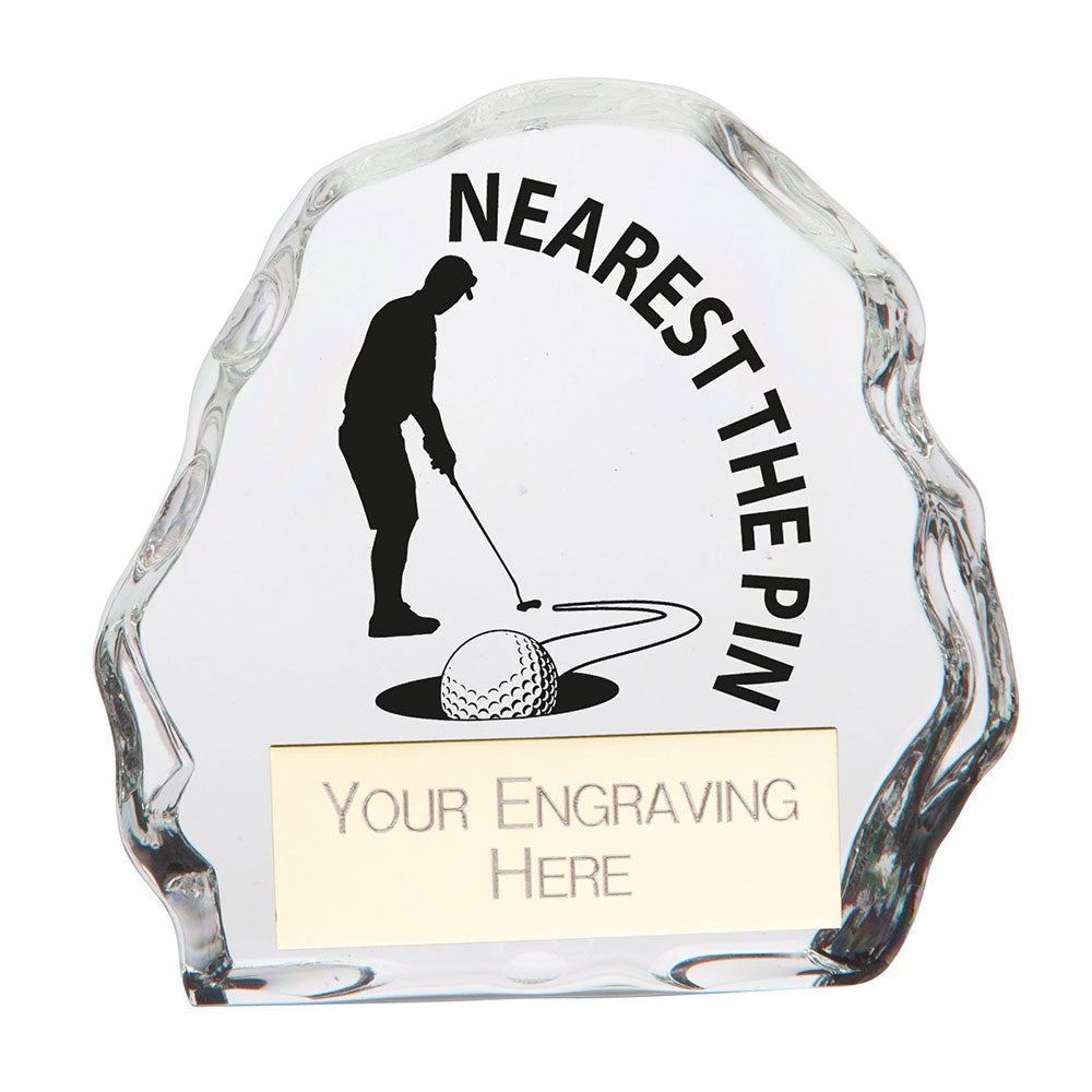 Mystique Nearest The Pin Glass Award 90mm