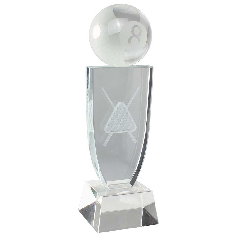 Reflex Pool Crystal Award 210mm  (60mm Thick)