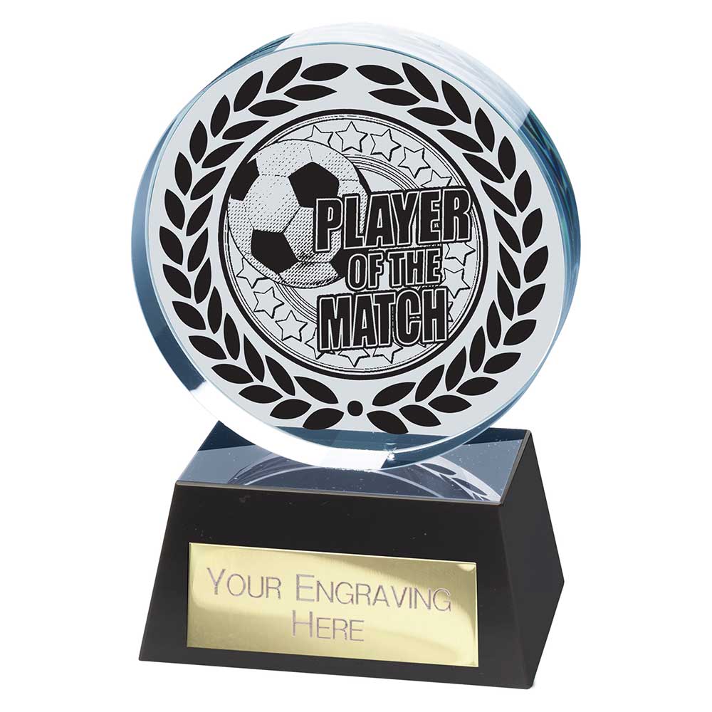 Emperor Player of Match Crystal Award 125mm
