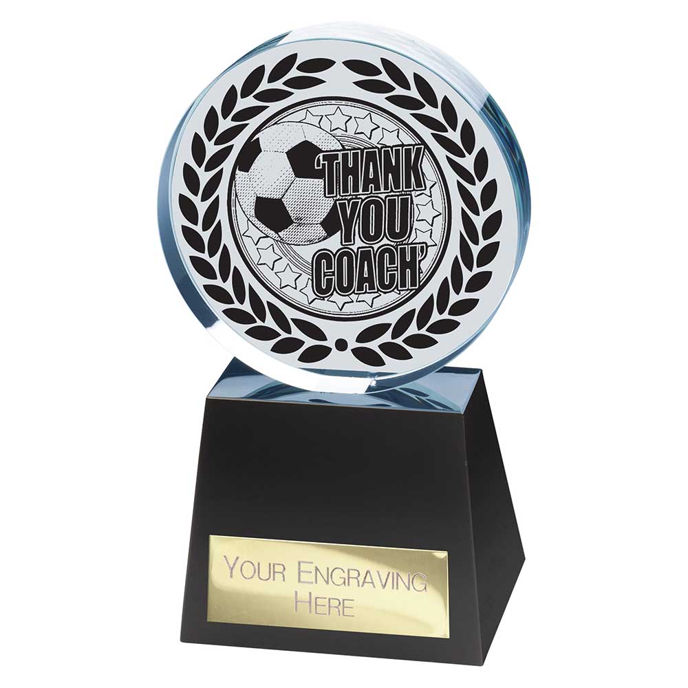 Emperor Thank You Coach Crystal Award 155mm