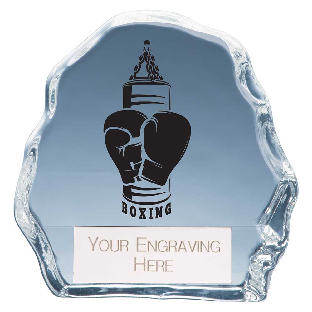 Mystique Boxing Glass Award 75mm
