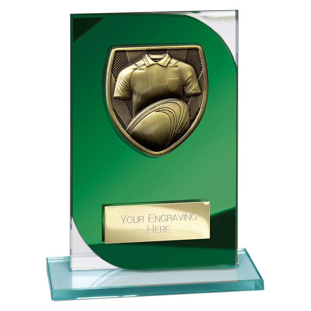 Seismic Cobra Rugby Green & Silver 150mm