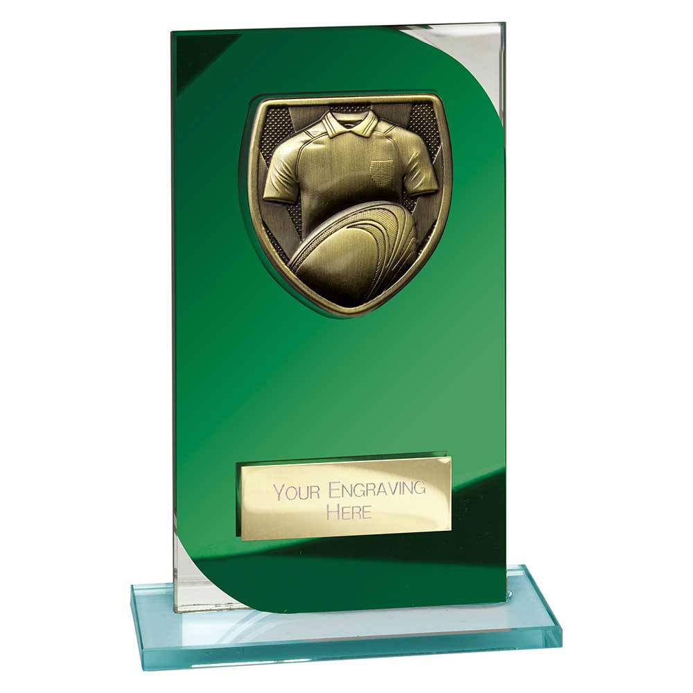 Seismic Cobra Rugby Green & Silver 170mm