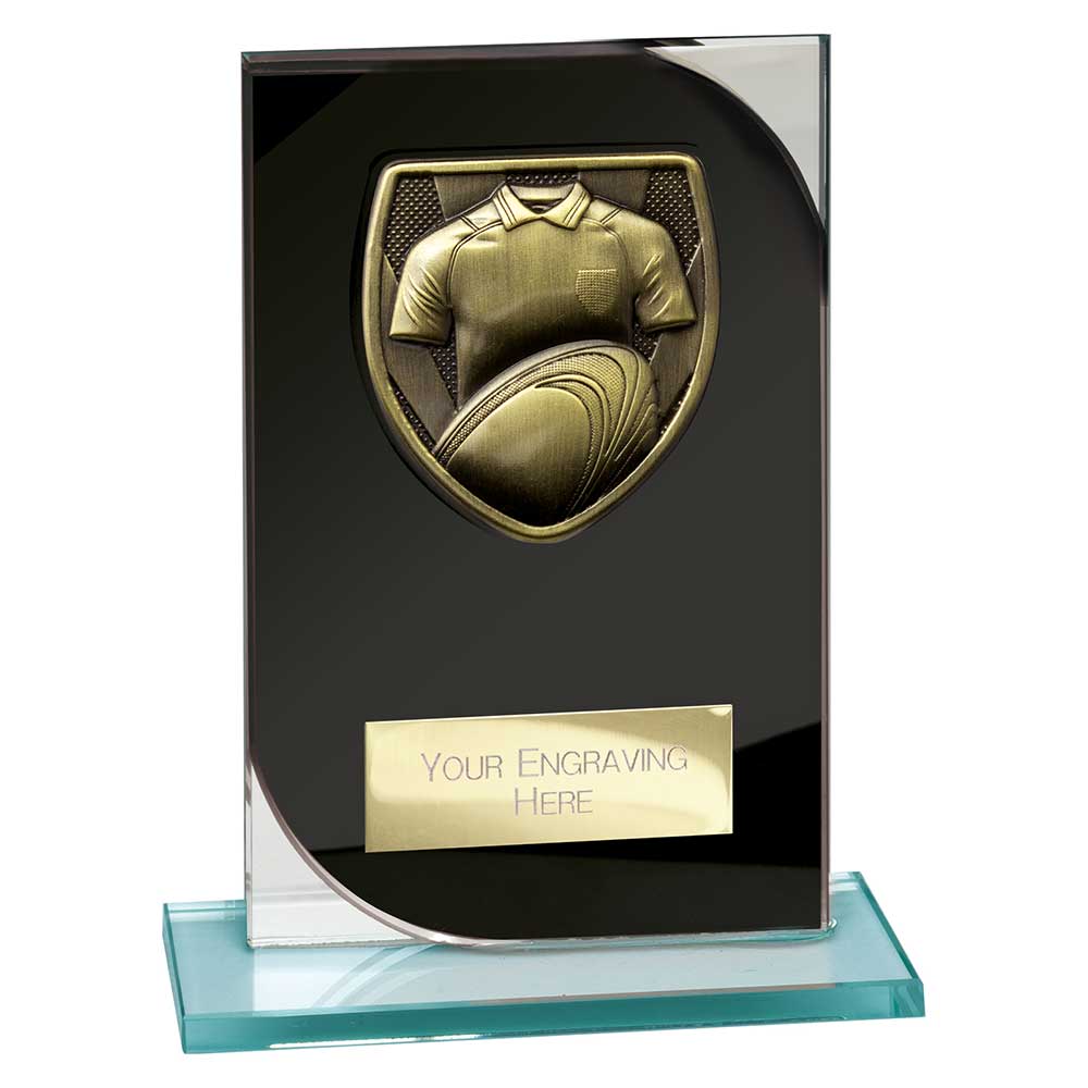 Seismic Cobra Rugby Black & Silver 150mm