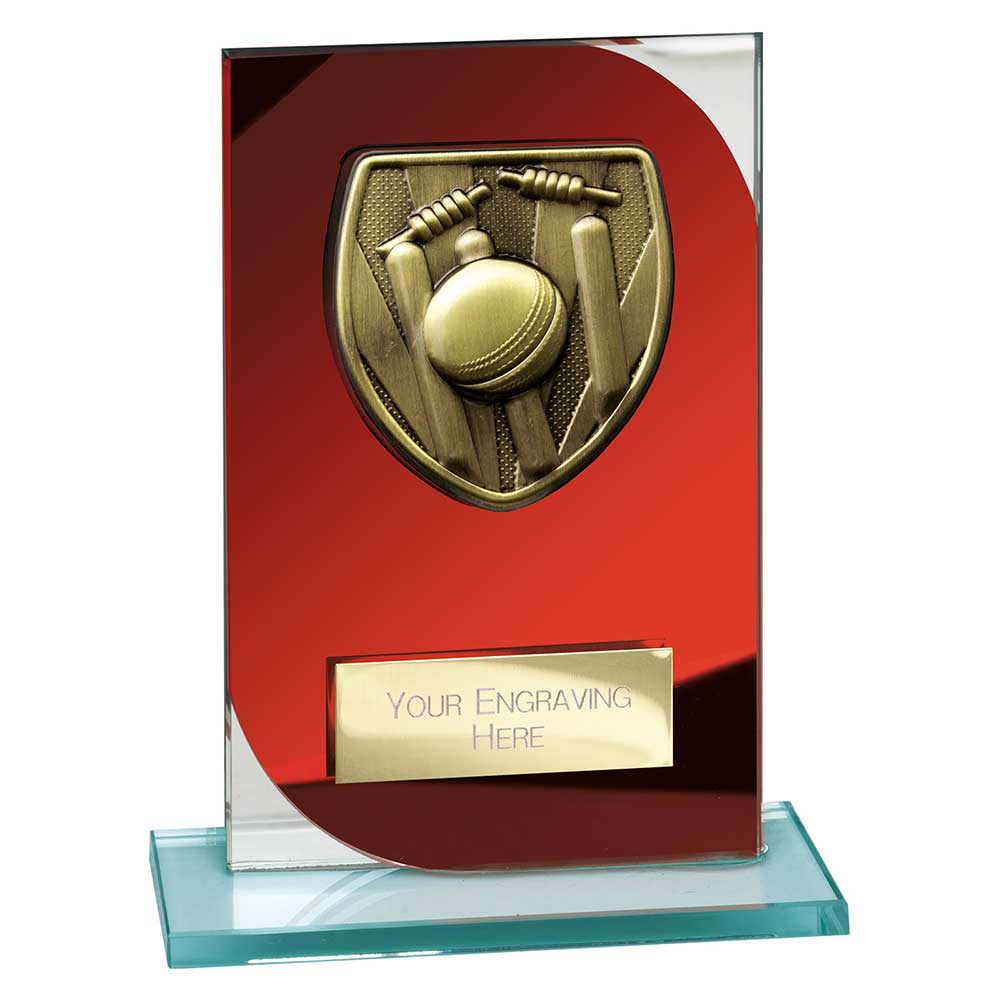 Seismic Cobra Cricket Red & Silver 150mm