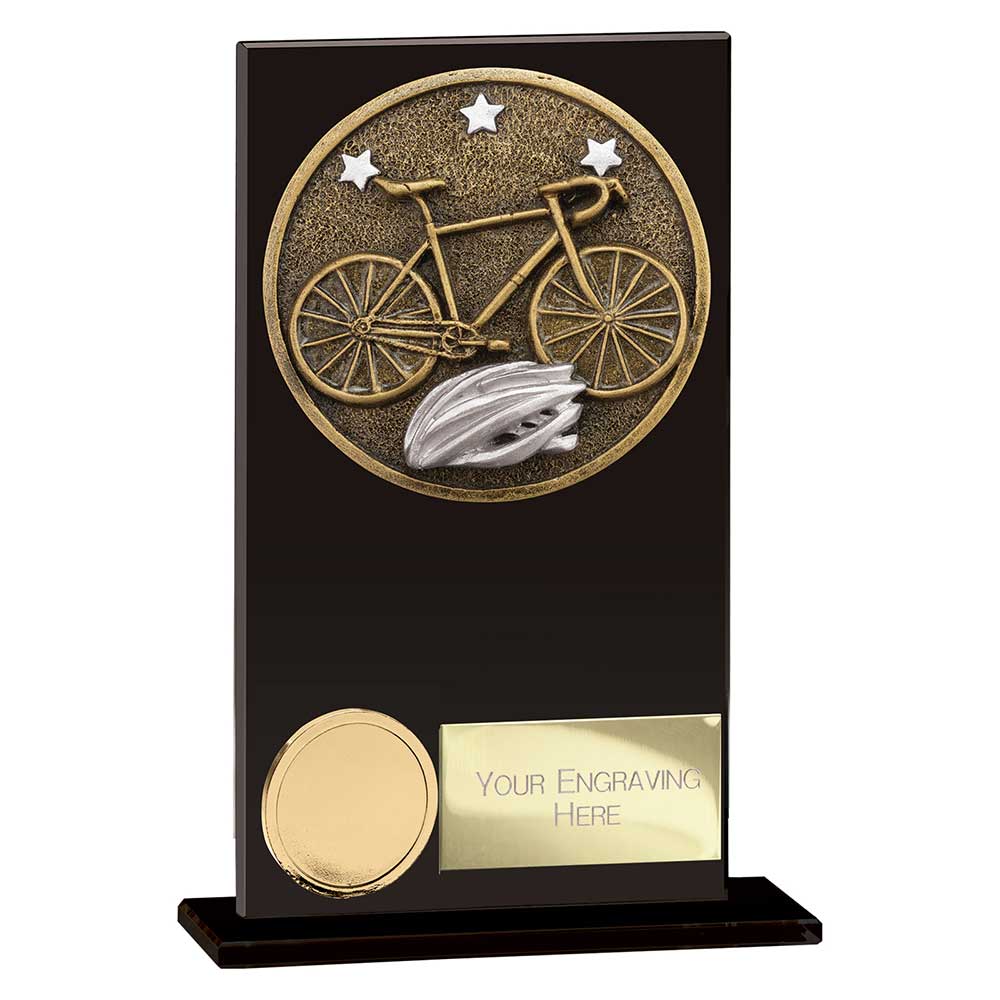 Ikon Hero Cycling Glass Award Jet Black 140mm