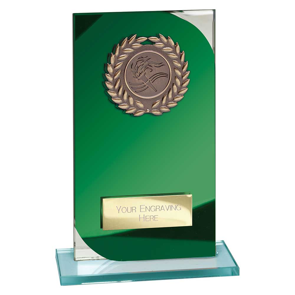 Seismic Multisport Glass Green & Silver 170mm