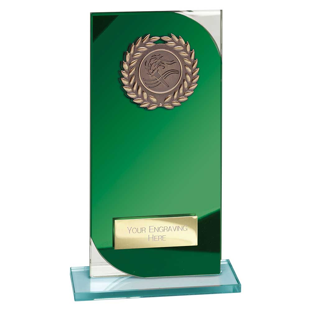 Seismic Multisport Glass Green & Silver 190mm