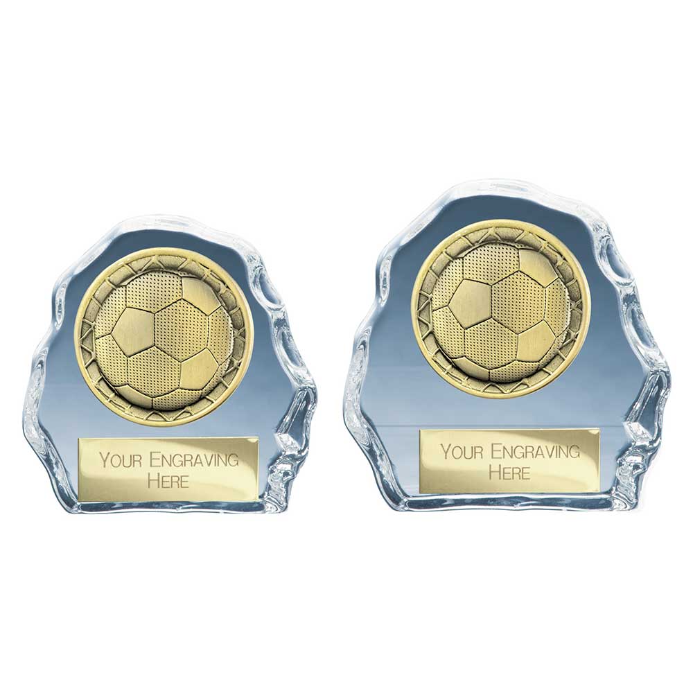 Superstars Sub Zero Football Glass Award 75mm