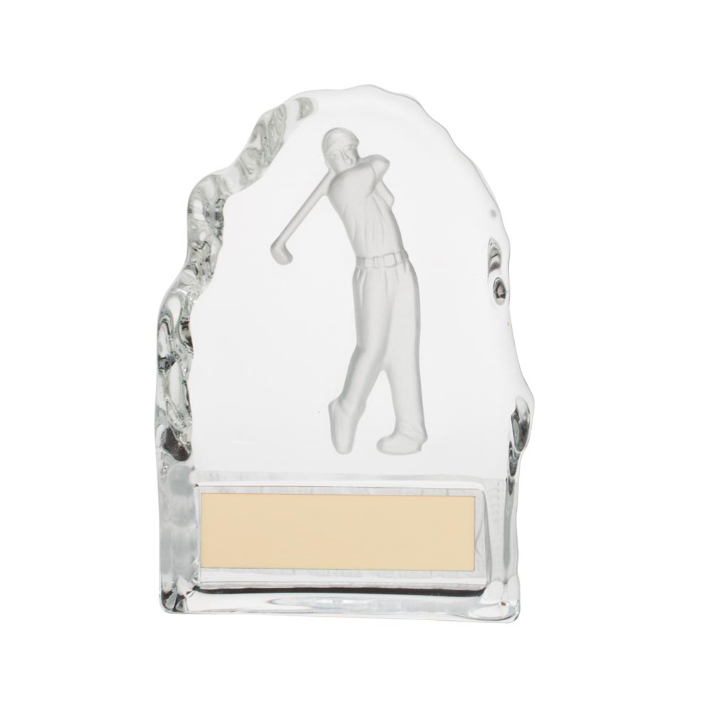 Challenger Golf Glass Award 110mm  (25mm Thick)