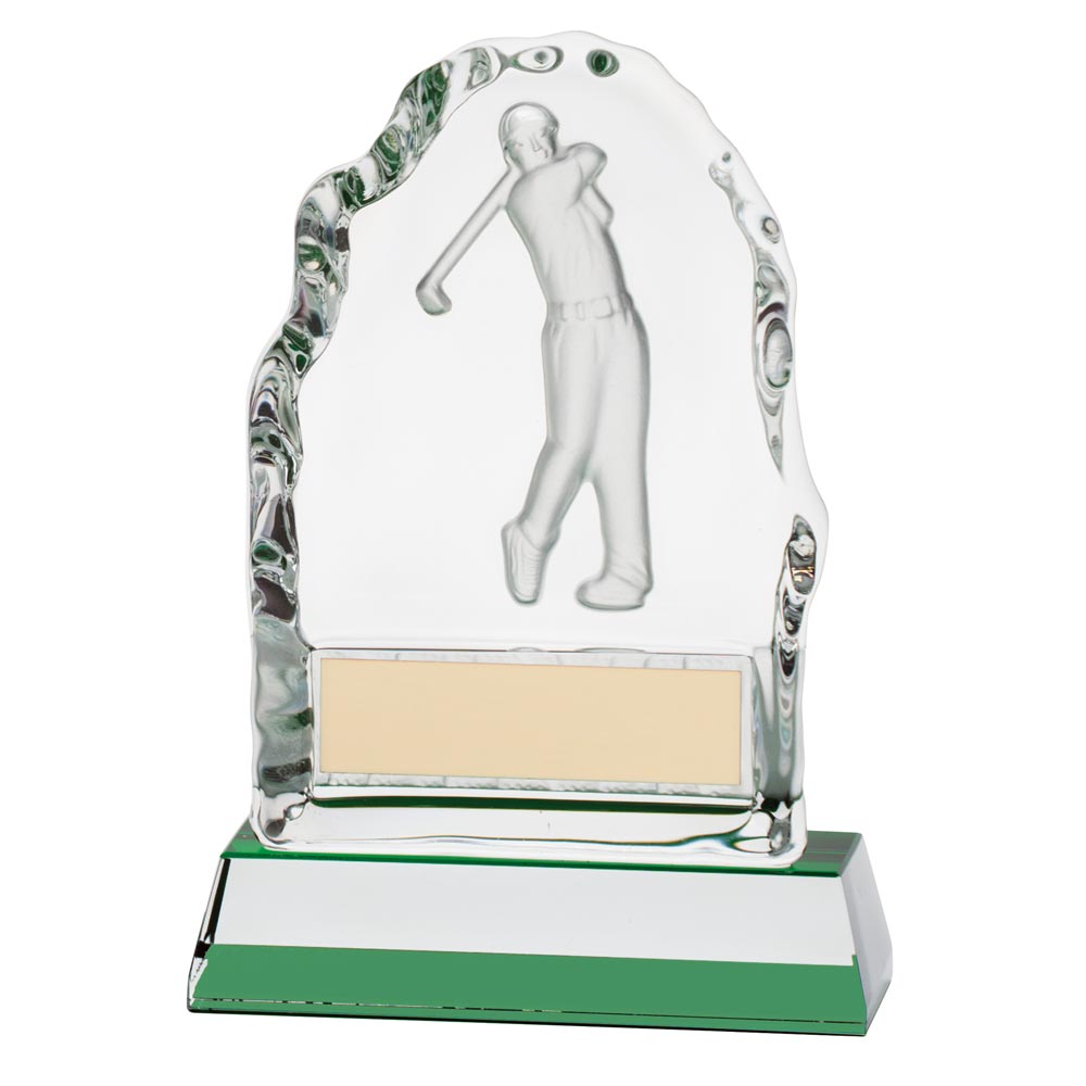 Challenger Golf Glass Award 130mm (35mm Thick)