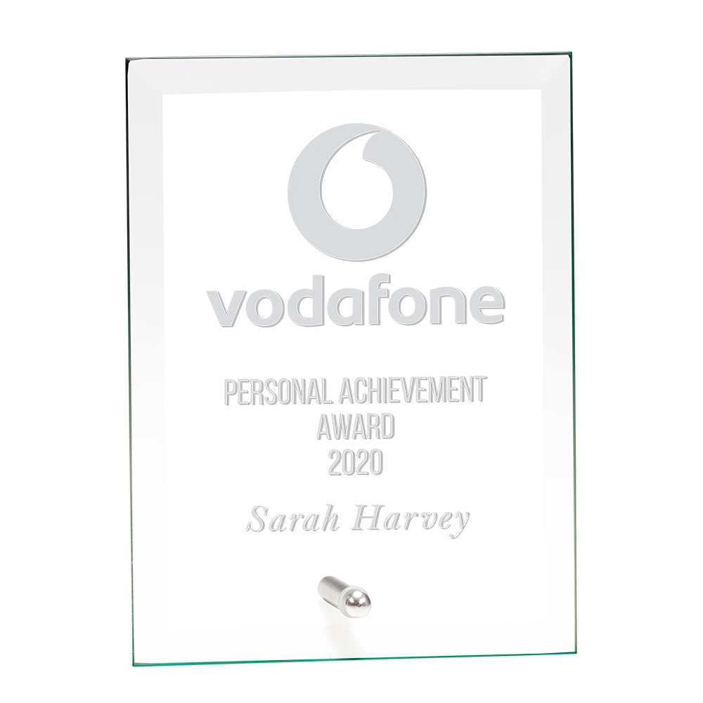 Strike Jade Glass Award 175mm (5mm Thick)
