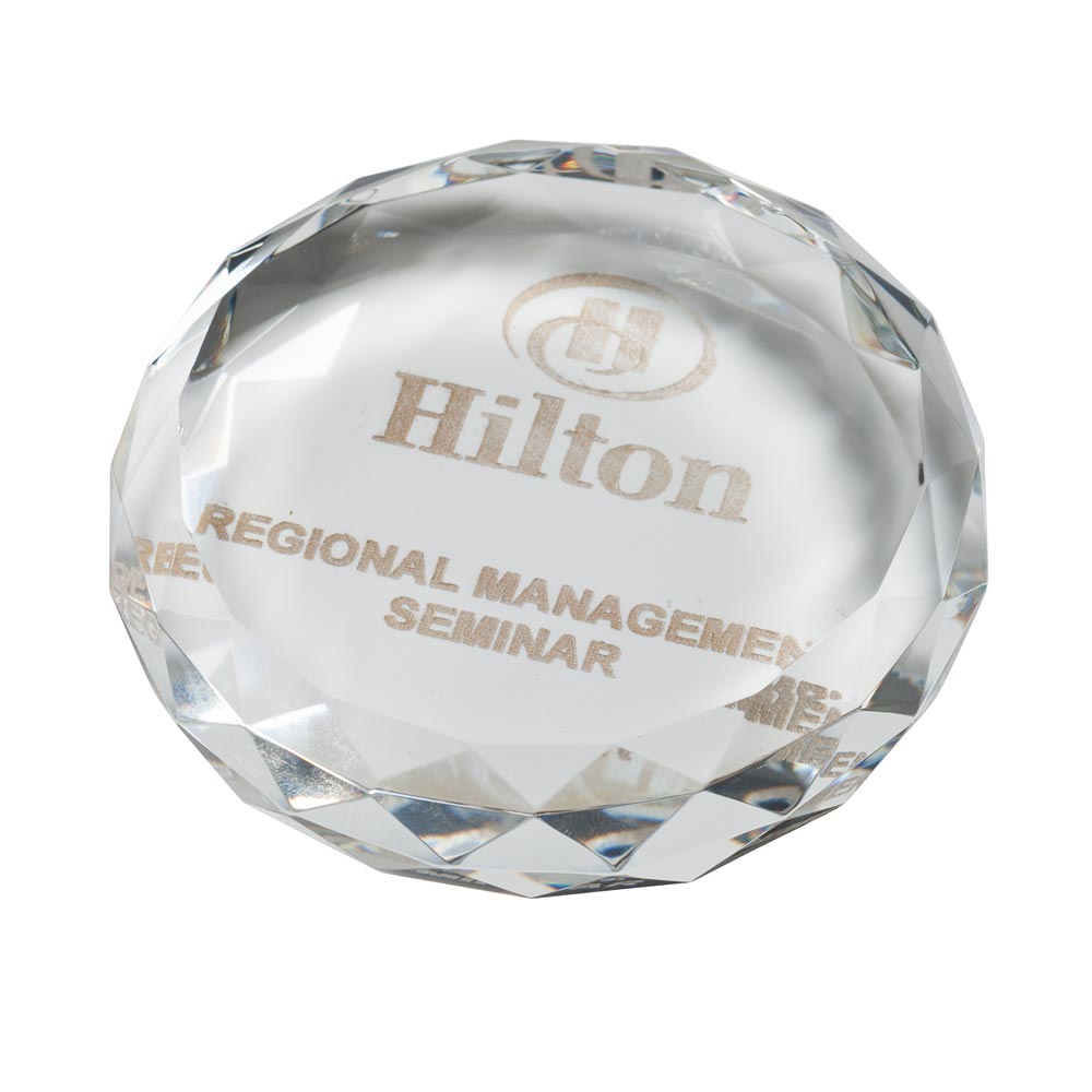 Oxford Optical Paperweights 70mm  (20mm Thick)