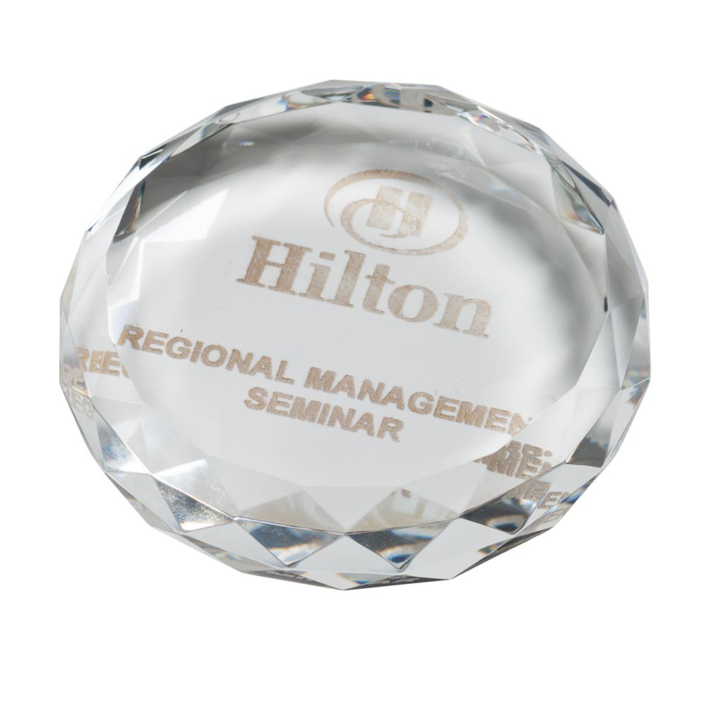 Oxford Optical Paperweights 85mm  (20mm Thick)
