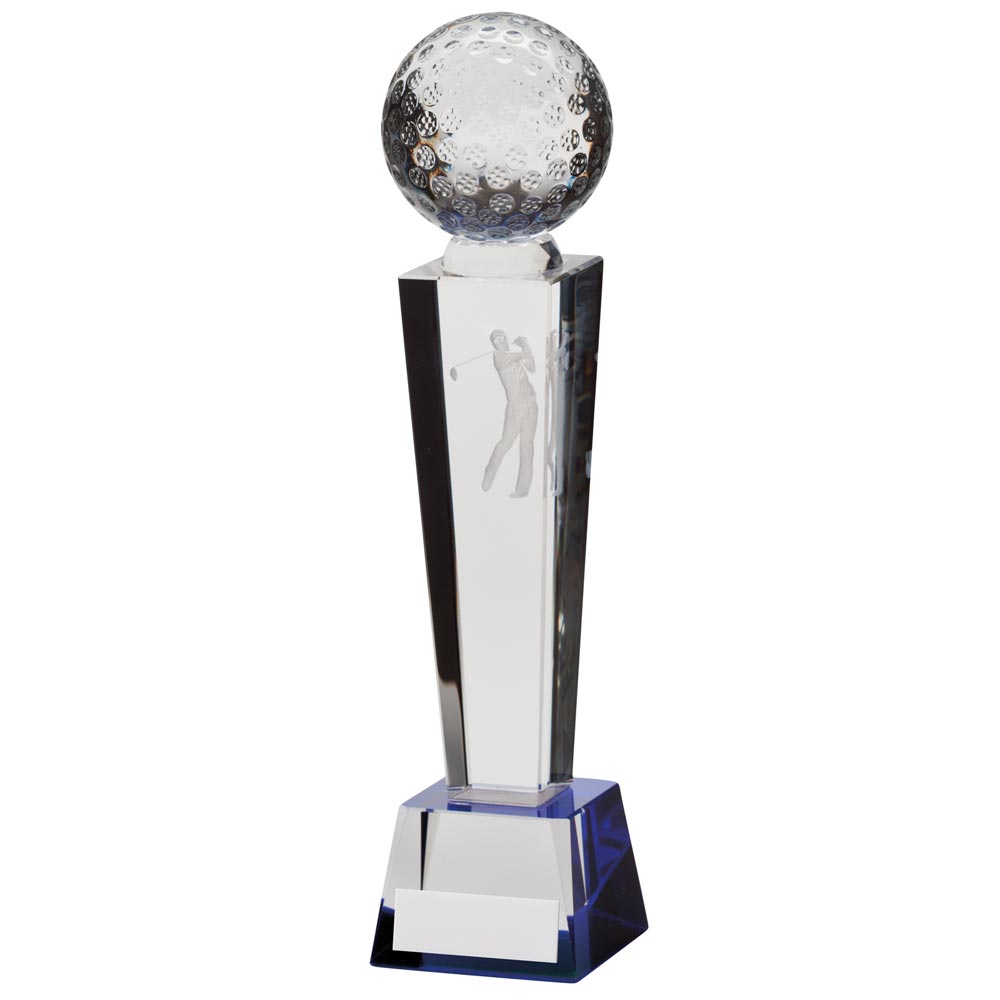 Legend Crystal Golf Award 180mm (50mm Thick)