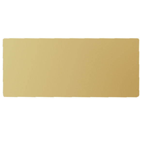 Gold Matt Express Plates 50x22mm (roll of 200)