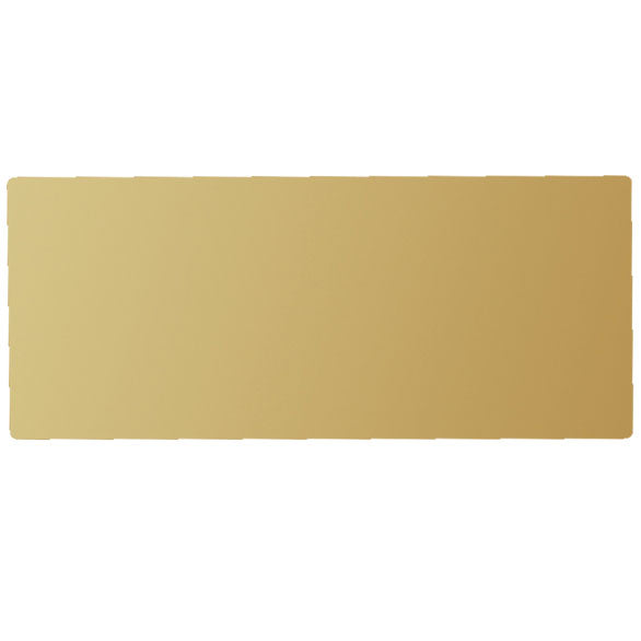 Gold Matt Express Plates 58x25mm (roll of 200)