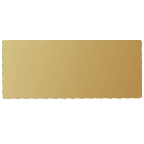 Gold Matt Express Plates 63x27mm (roll of 200)