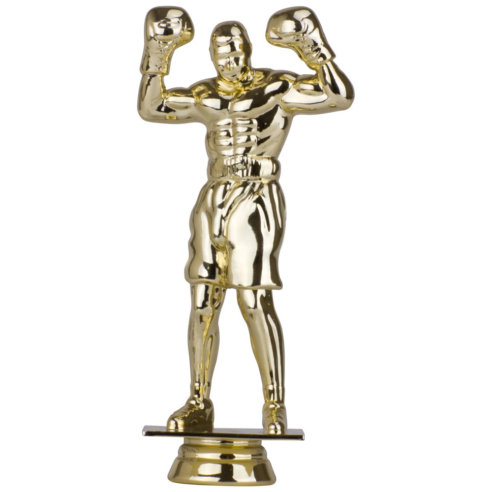 Boxing Male Plastic Figure Gold 165mm