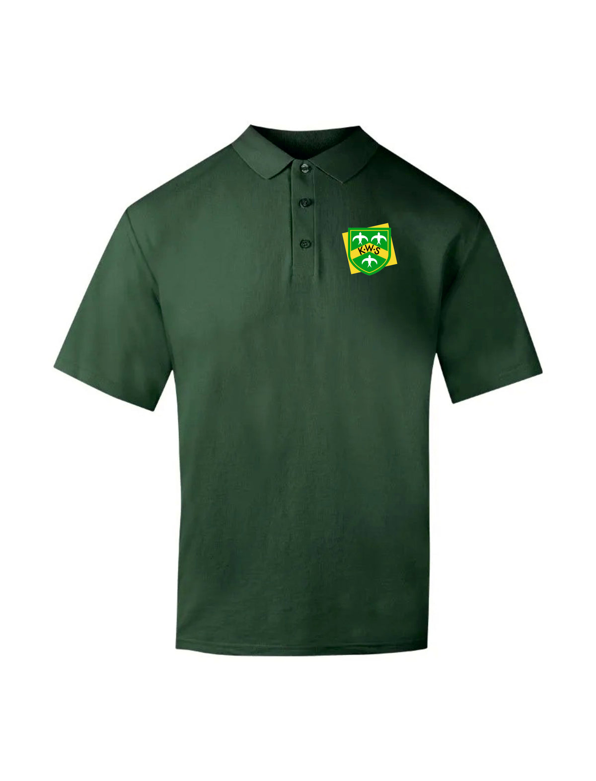 KWS - Classic Polo With Badge (Green)