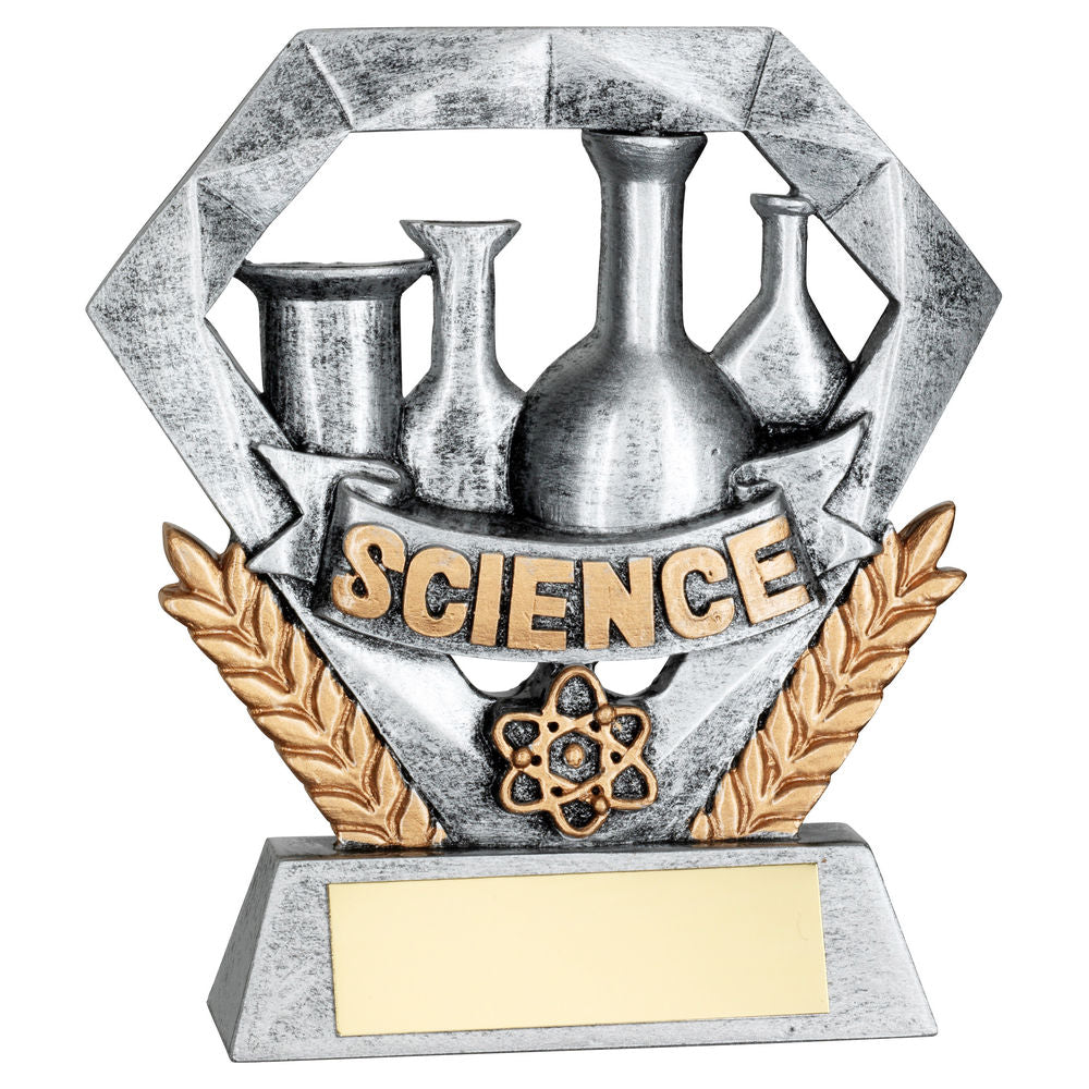PEW/GOLD SCIENCE MINI DIAMOND WITH PLATE - 4in