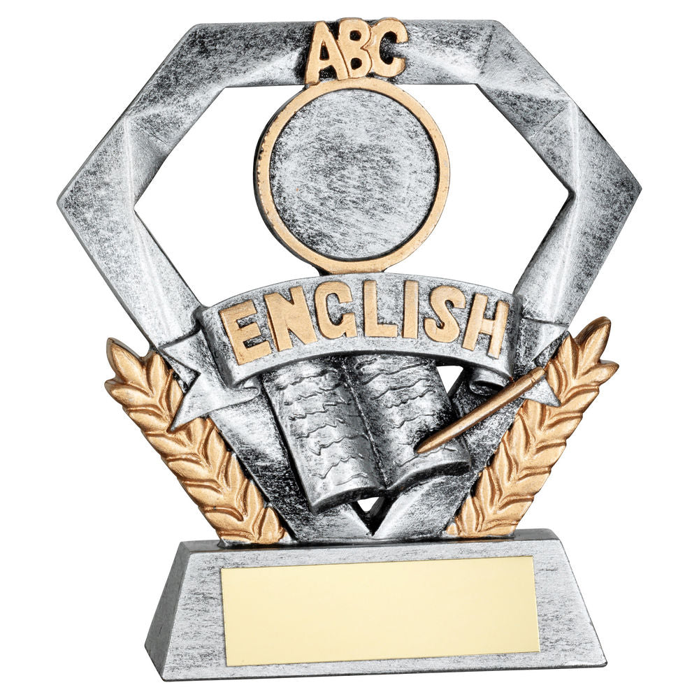 PEW/GOLD ENGLISH MINI DIAMOND WITH PLATE (1in CEN) - 4in