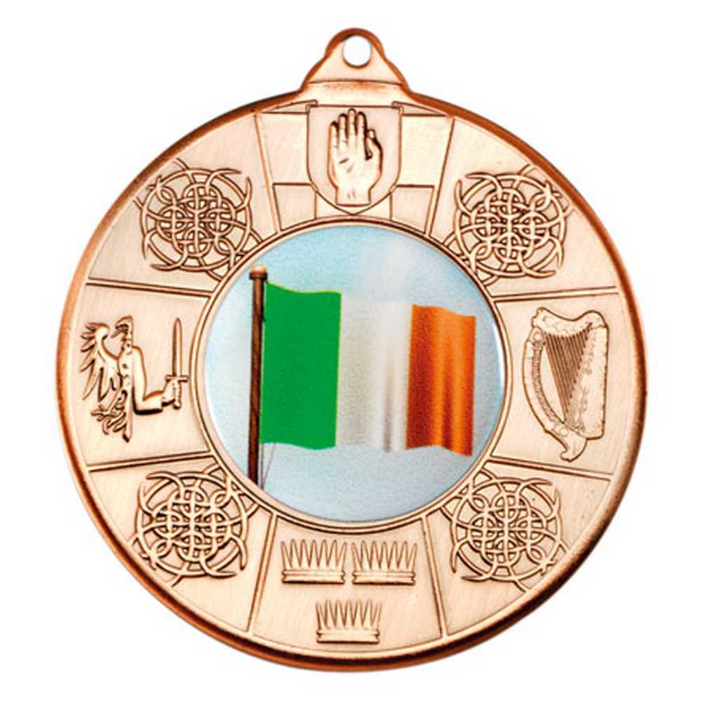 FOUR PROVINCES MEDAL (1in CENTRE) BRONZE - 2in