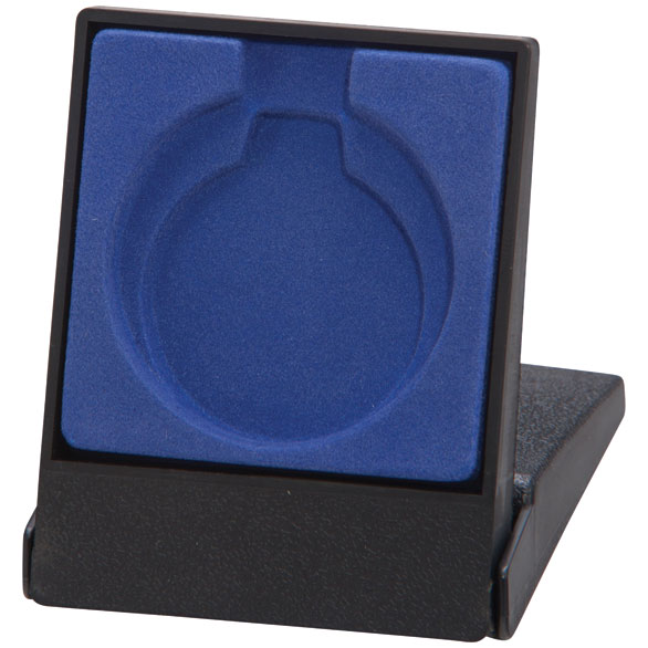 Garrison Medal Box Blue Takes 40/50mm Medal 85x70x15mm