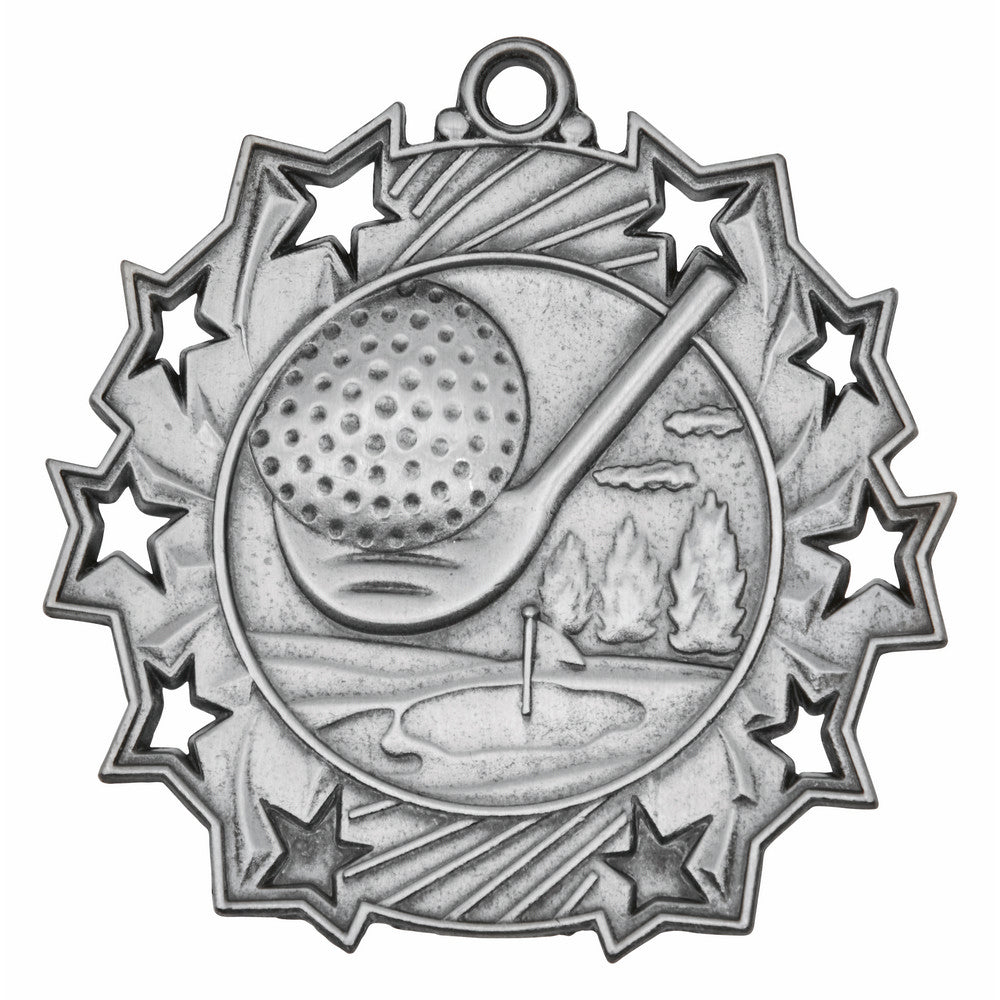 Bronze 70mm Male Golf Medal 60mm