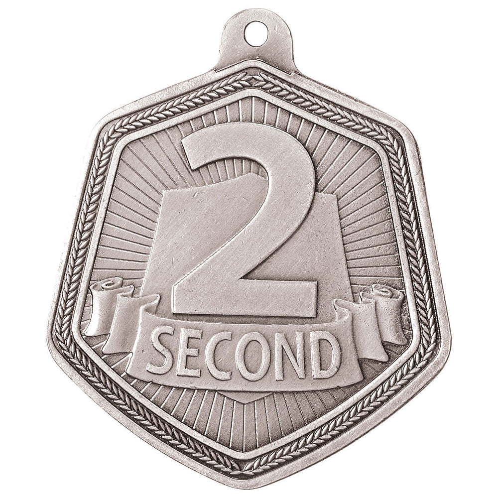 Falcon Medal 2nd Place Silver 65mm