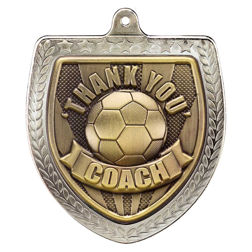 Cobra Golf Longest Drive Shield Medal Silver 75mm