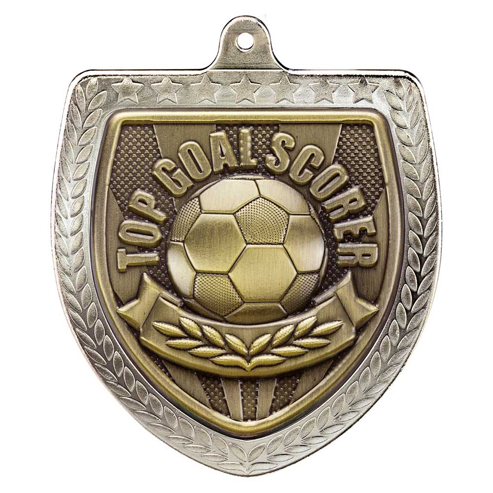 Cobra Music Shield Medal Silver 75mm