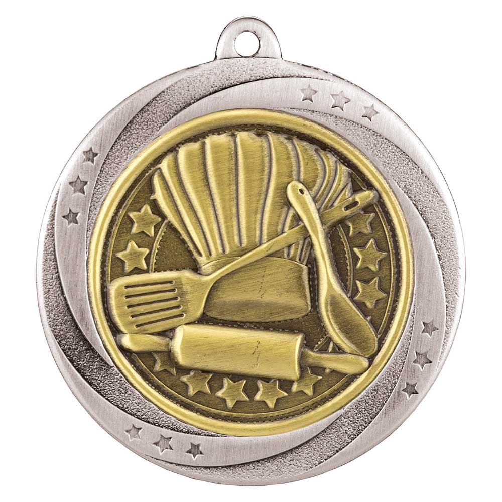 Superstar Culinary Medal Silver 60mm