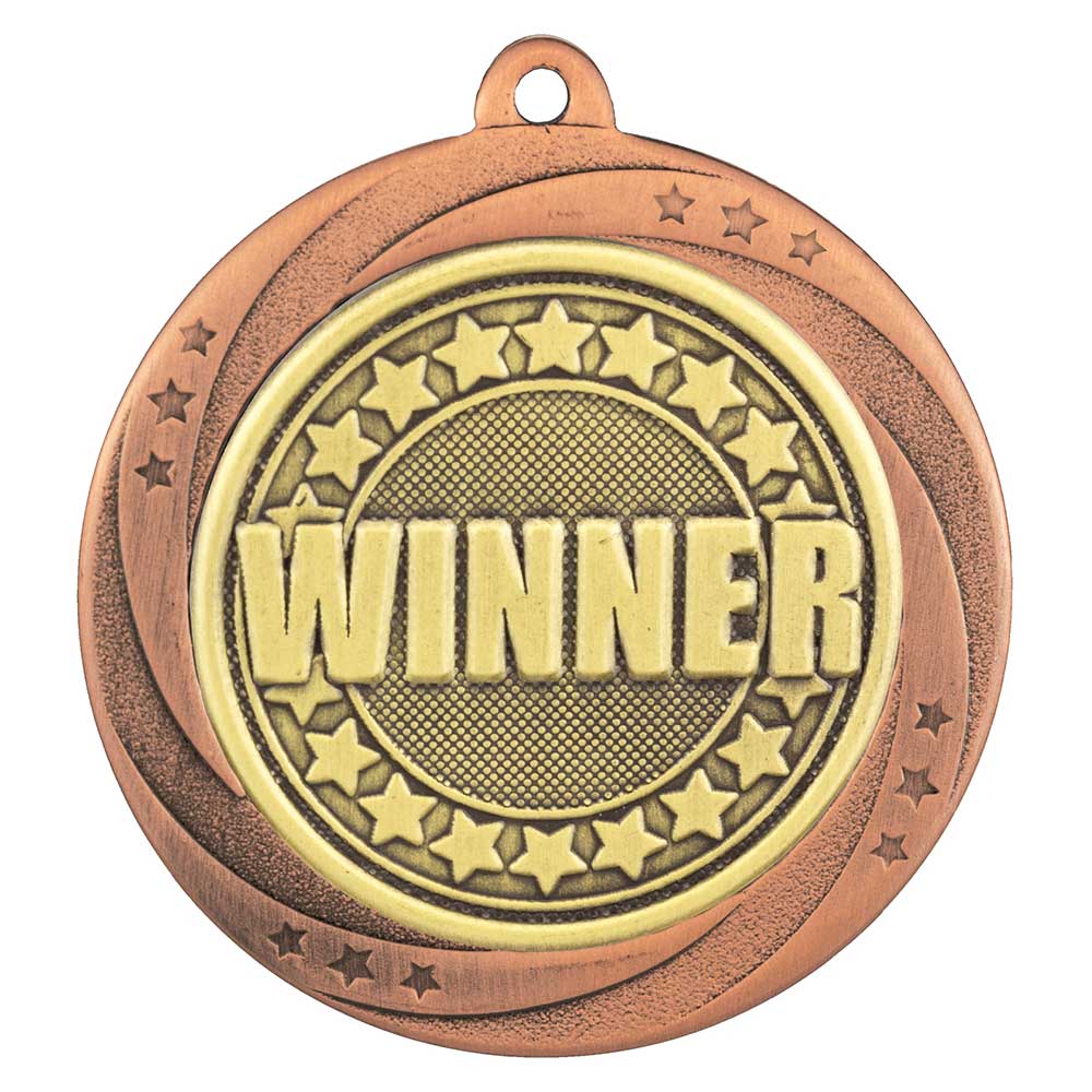 Superstar Winner Medal Bronze 60mm