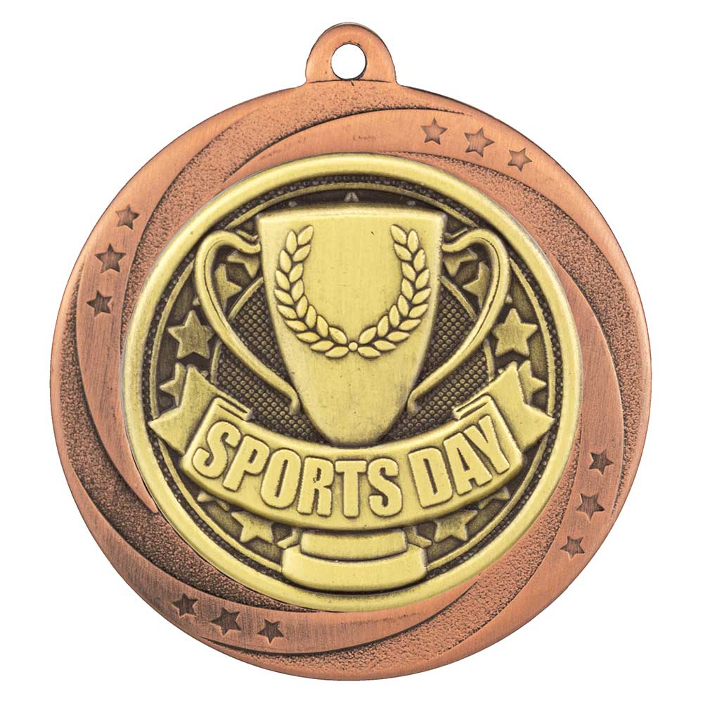Superstar Sports Day Medal Bronze 60mm