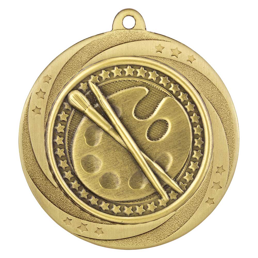 Superstar Art Medal Gold 60mm