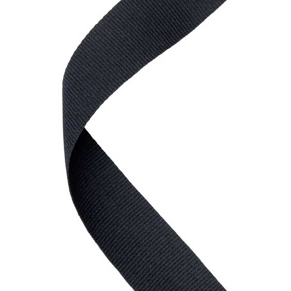MEDAL RIBBON BLACK - 30 X 0.875in