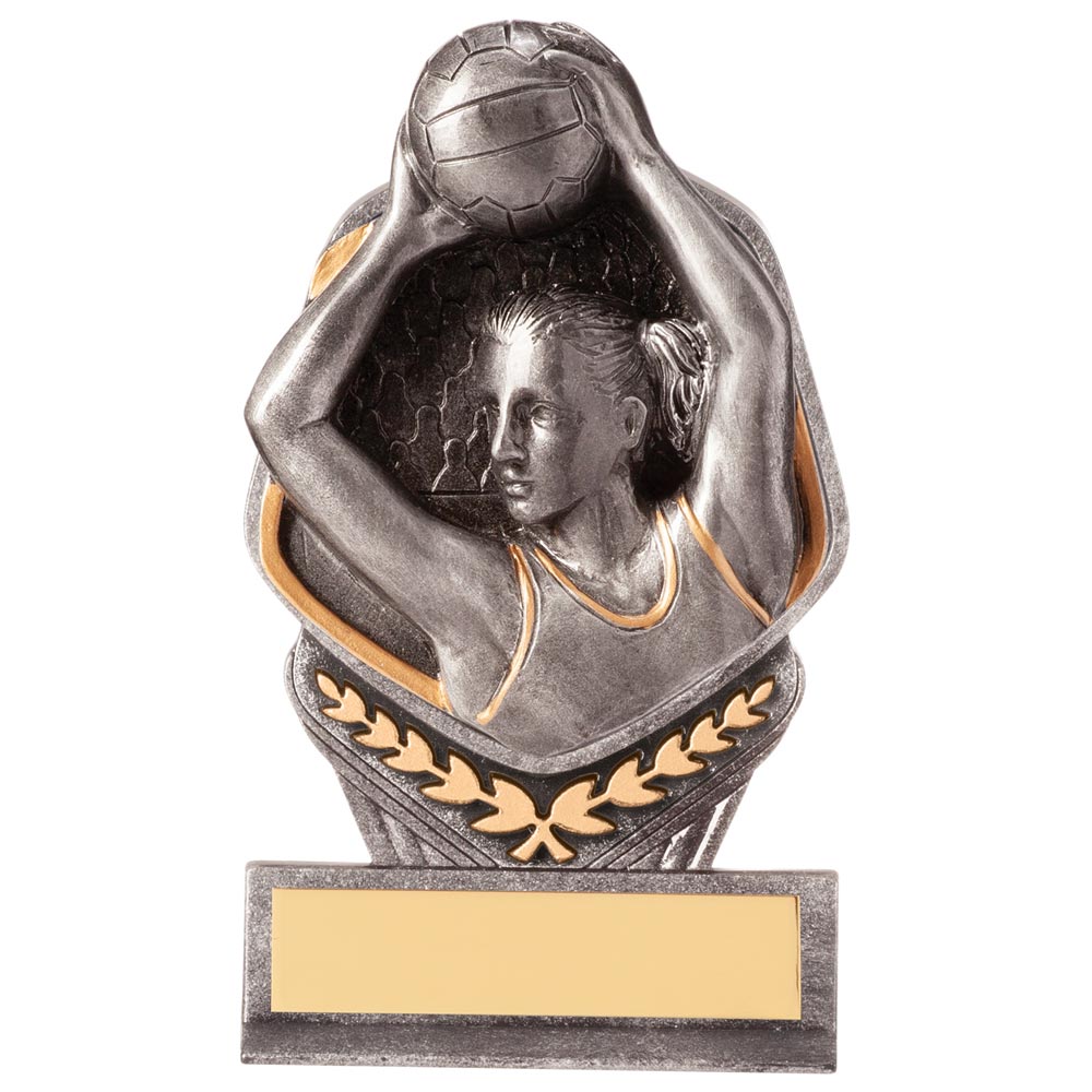 Falcon Netball Player Plaque Award 105mm