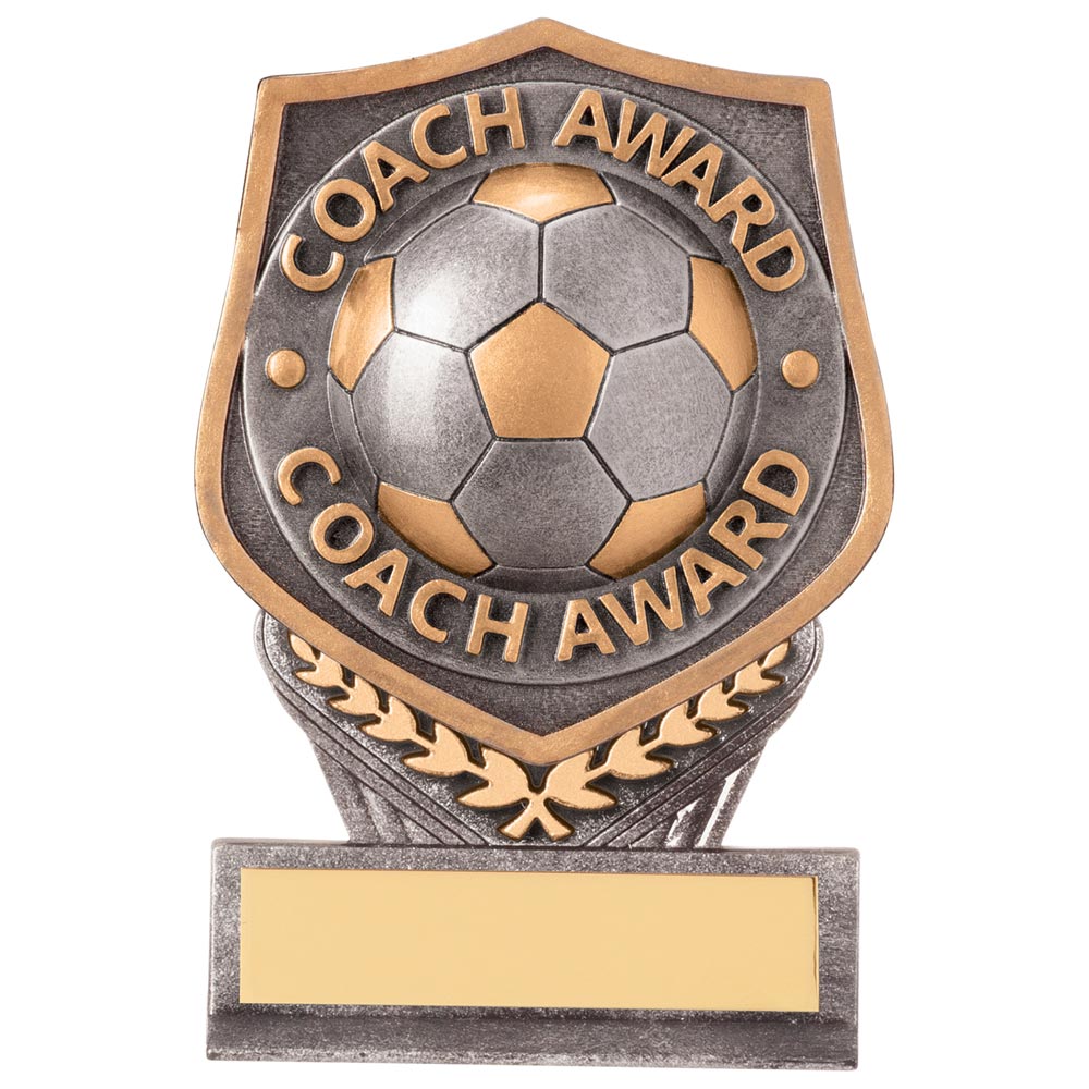 Falcon Football Coach Plaque Award 105mm
