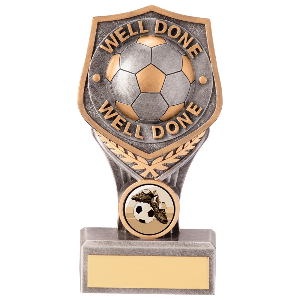 Falcon Football Well Done Award 140mm