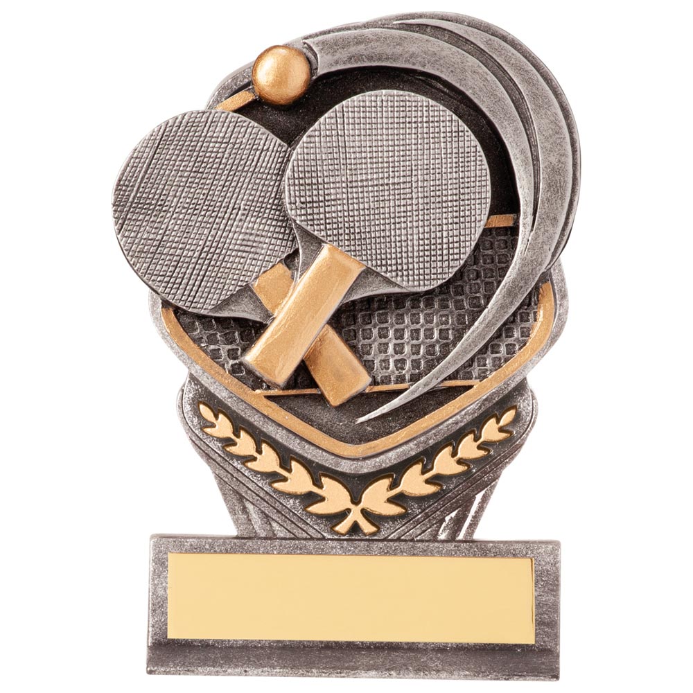 Falcon Table Tennis Plaque Award 105mm