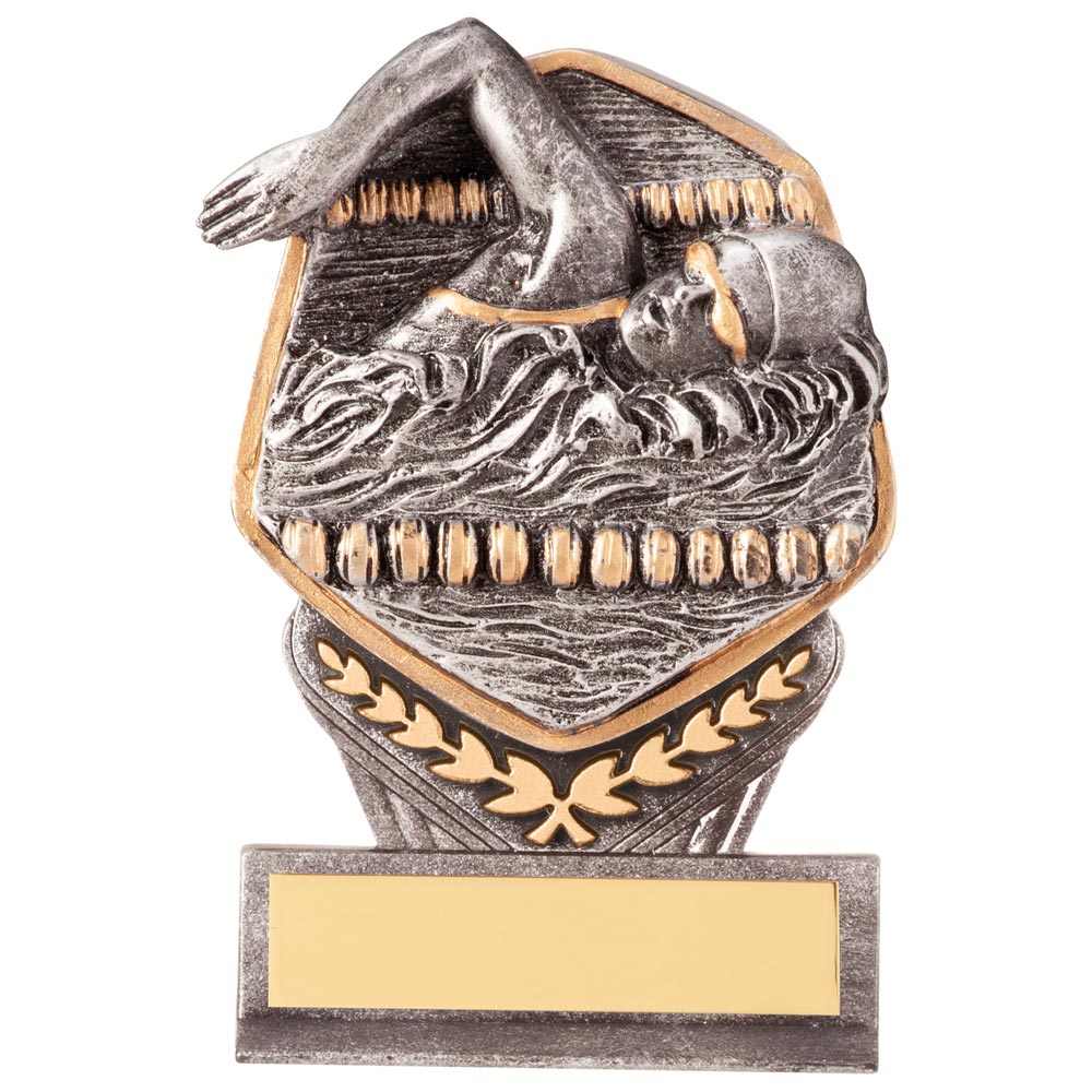 Falcon Swimming Female Plaque Award 105mm