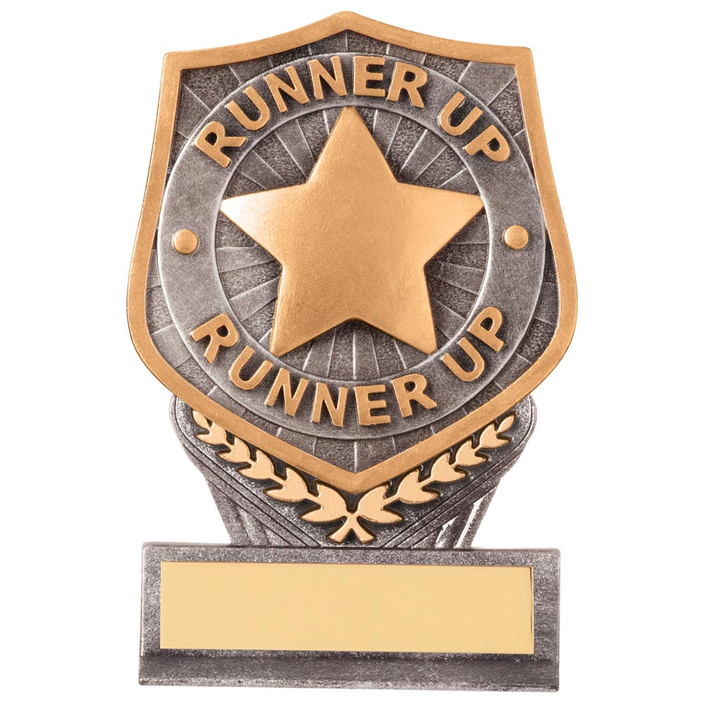 Falcon Achievement Runner Up Plaque Award 105mm